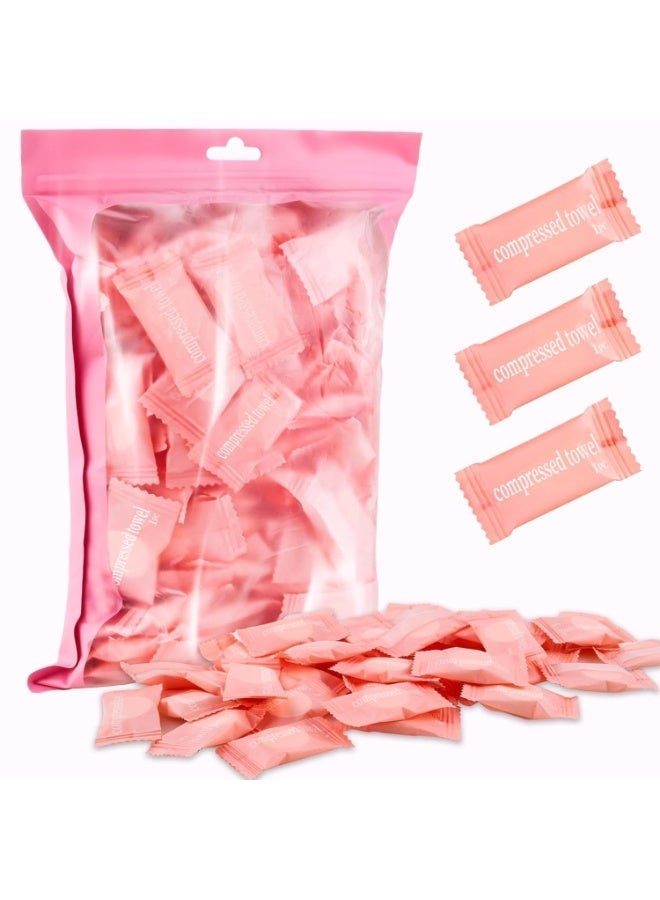 Care Me Mini Compressed Towel 25pcs, Disposable Face Towels, Towels for Camping, Soft Hand Wipe, Portable Cotton Coin Tissue Travel/Home/Outdoor Activities - Image 2