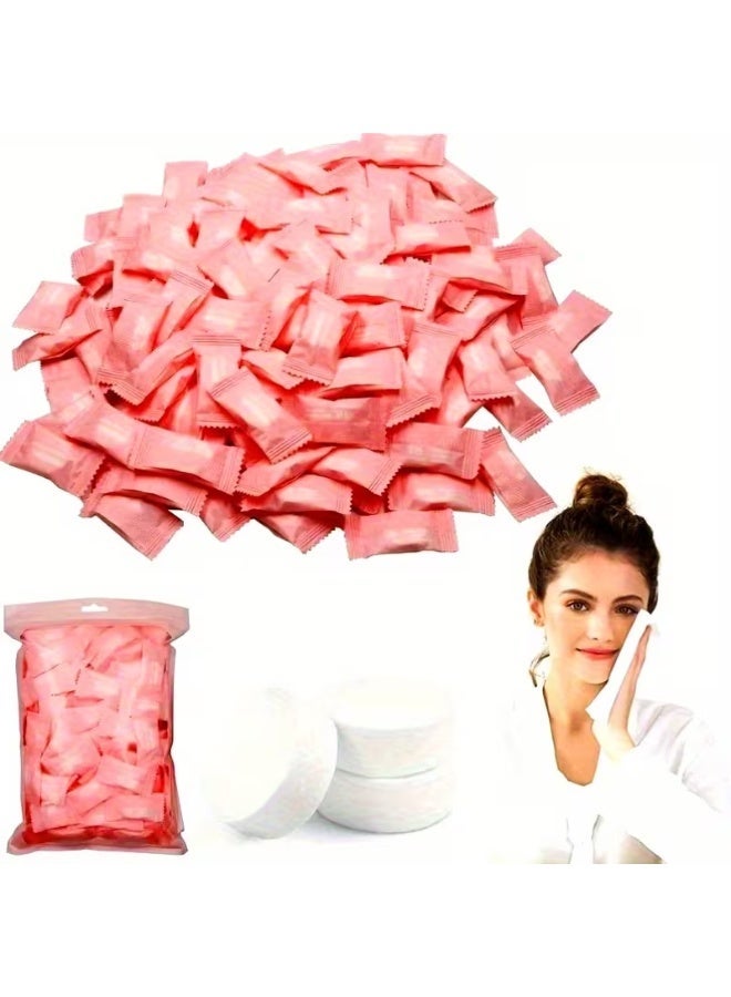 Care Me Mini Compressed Towel 25pcs, Disposable Face Towels, Towels for Camping, Soft Hand Wipe, Portable Cotton Coin Tissue Travel/Home/Outdoor Activities - Image 1