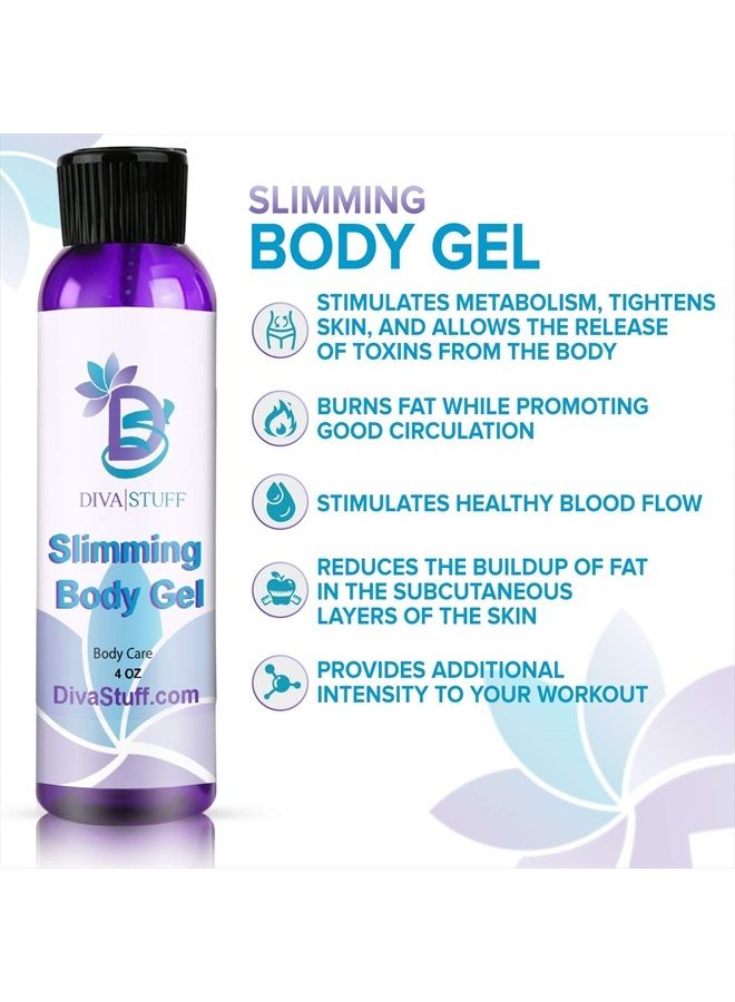 Diva Stuff Slimming Gel Cream For Use With Waist and Thigh Trainers - 4 Ounce - Image 2