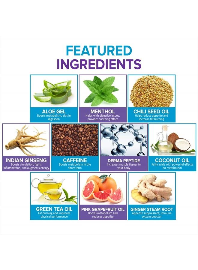 Diva Stuff Slimming Gel Cream For Use With Waist and Thigh Trainers - 4 Ounce - Image 3