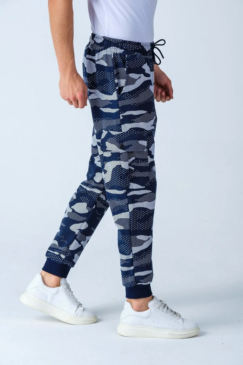 Alexander Gardi Camouflage Patterned Pocketed Sweatpants (E21-72102)
