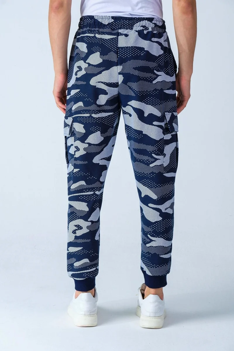 Alexander Gardi Camouflage Patterned Pocketed Sweatpants (E21-72102)