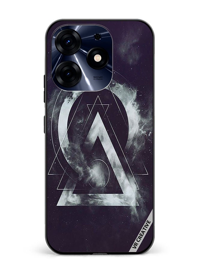 VR CREATIVE Protective Case Cover For Tecno Spark 10 Pro Abstract Design Multicolour - Image 1