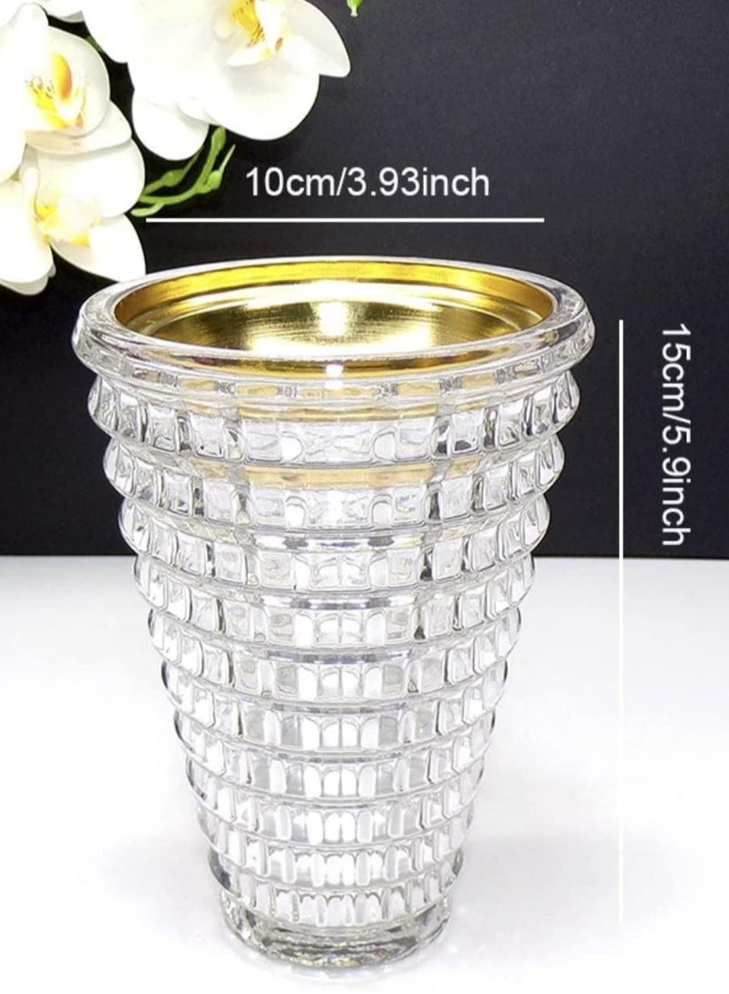 Generic Crystal Glass Incense Burner, Decorative Bacoor Holder, Traditional Oud Charcoal Burner  - Image 1