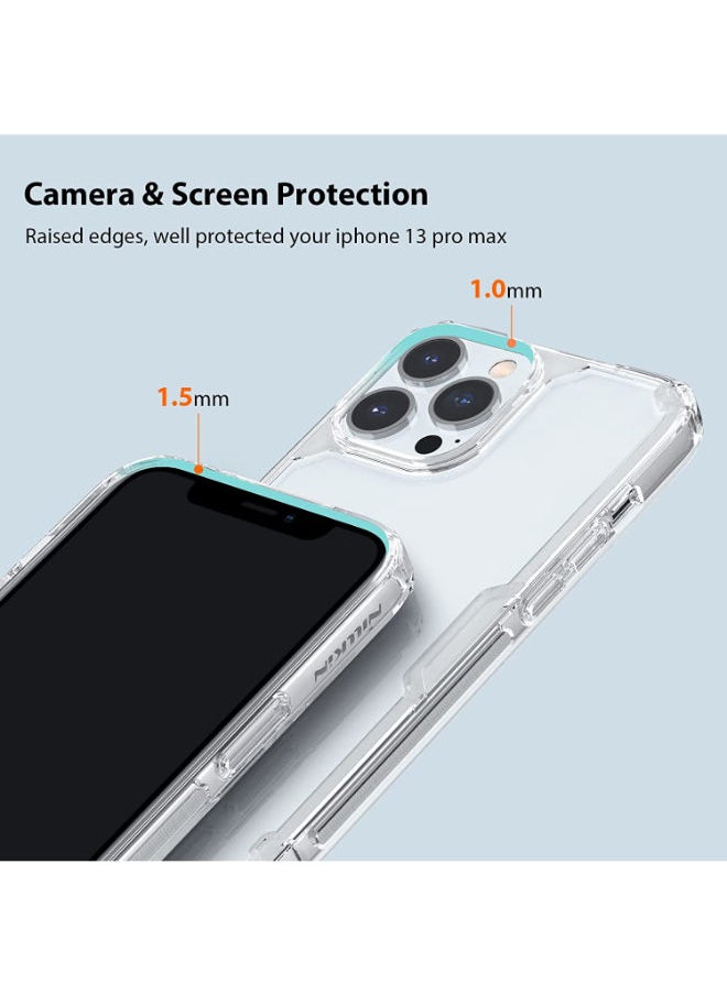 Nillkin - Crystal Clear Designed for iPhone 14 Plus Case Slim Thin Shockproof Protective Phone Case Non Yellowing Clear - Image 1