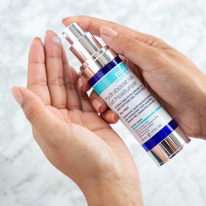 m-61 Hydraboost HA Gel Moisturizer | Oil-Free, Lightweight Gel Moisturizer With Hyaluronic Acid, Vitamin B5, Aloe. Cooling, Light Hydration. For All Skin Types - 1.7 Fl Oz - Image 5