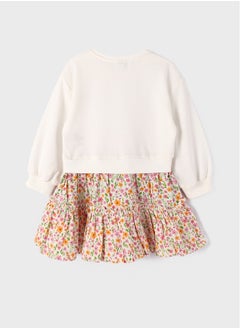LC WAIKIKI Crew Neck Printed Girl Dress  - Image 2