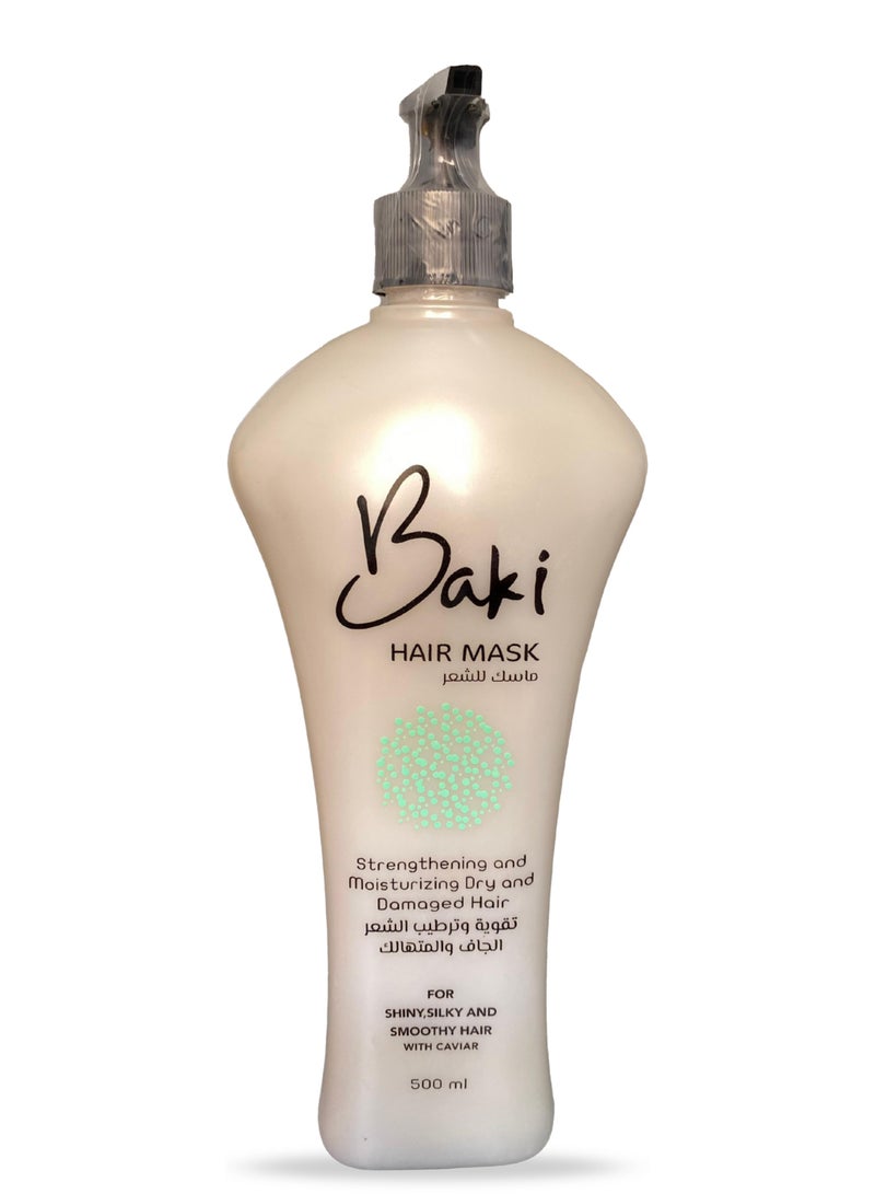 Baki Hair Mask – With Caviar – 500 ml