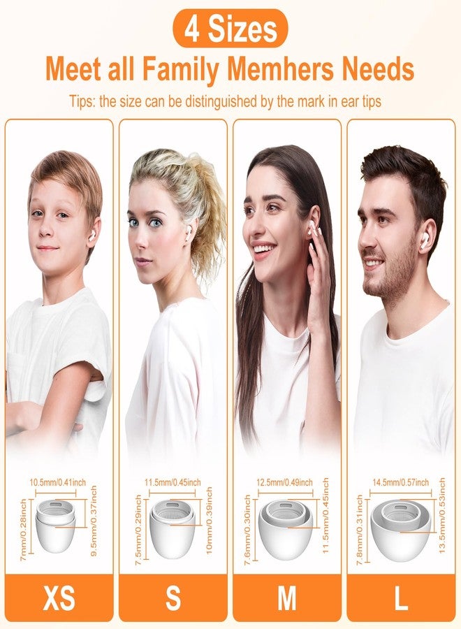 Link Dream 4 Pairs Link Dream Airpod Pro Ear Tip Replacement and Cleaner Pen Kit Set for AirPods Pro/AirPods Pro 2 Silicon Ear Buds Tips - Image 5