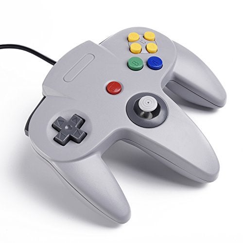 SAFFUN Classic N64 Controller, N64 Wired USB PC Game pad Joystick, N64 Bit USB Wired Game Stick Joy pad Controller for Windows PC MAC Linux Raspberry Pi 3 Sega Genesis Higan (Grey) - Image 4