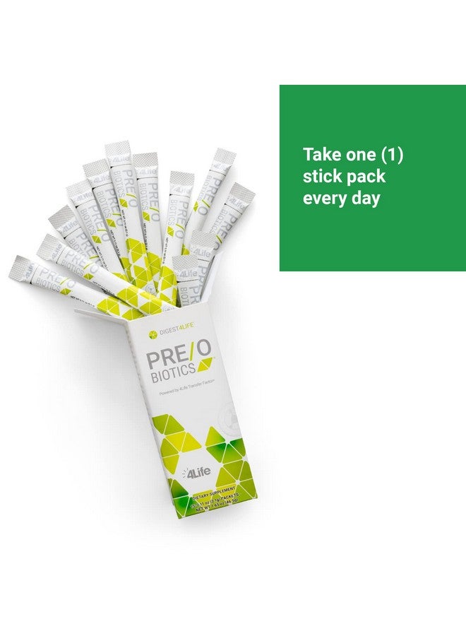 4life 4Life Pre/o Biotics - Prebiotic and Probiotic Blend for Microbiome, Gut, and Immune System Support - Digestive Health Supplement - 15 Packets - Image 4