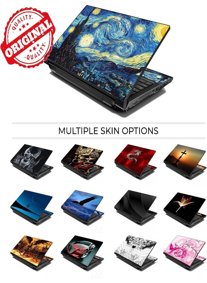 LSS 15 15.6 inch Laptop Notebook Skin Sticker Cover Art Decal Compatible with 13.3" 14" 15.6" 16" HP, Dell, Lenovo, Apple, Asus, Acer (Free 2 Wrist Pad Included) - Leopard Print - Image 5