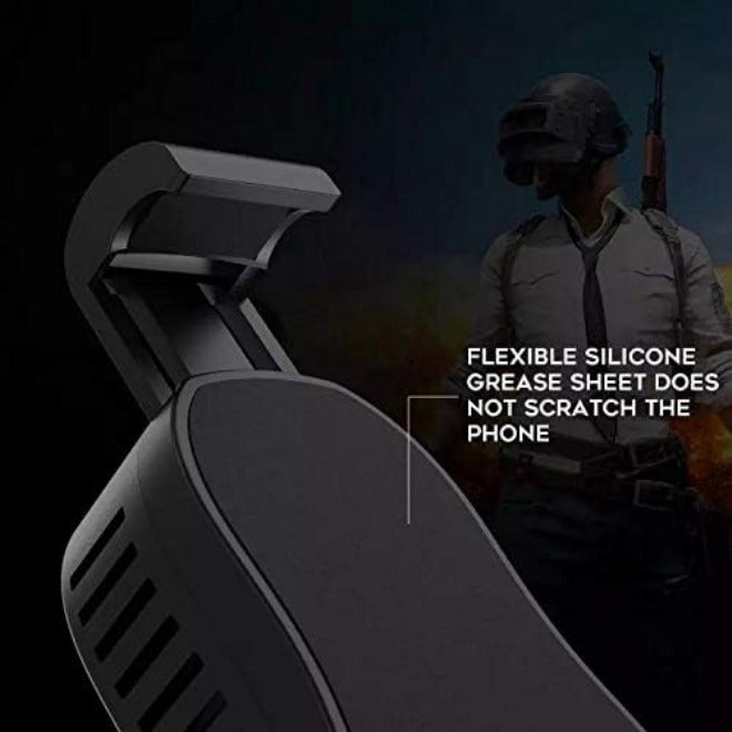 Mobile Phone Radiator Gaming Universal Phone Portable Fan Cooler Holder for Mobile Phone Radiator Phone Handle Cooling Fan(Blue) - Image 5