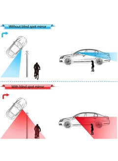 ShebSheb Blind Spot Mirror for Cars, Car Side Mirror Blind Spot  - Image 3
