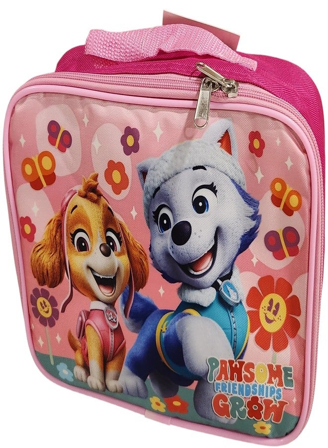 Ruz صندوق غداء معزول للبنات من رُوز باو باترول (وردي)، متوسط - Image 1