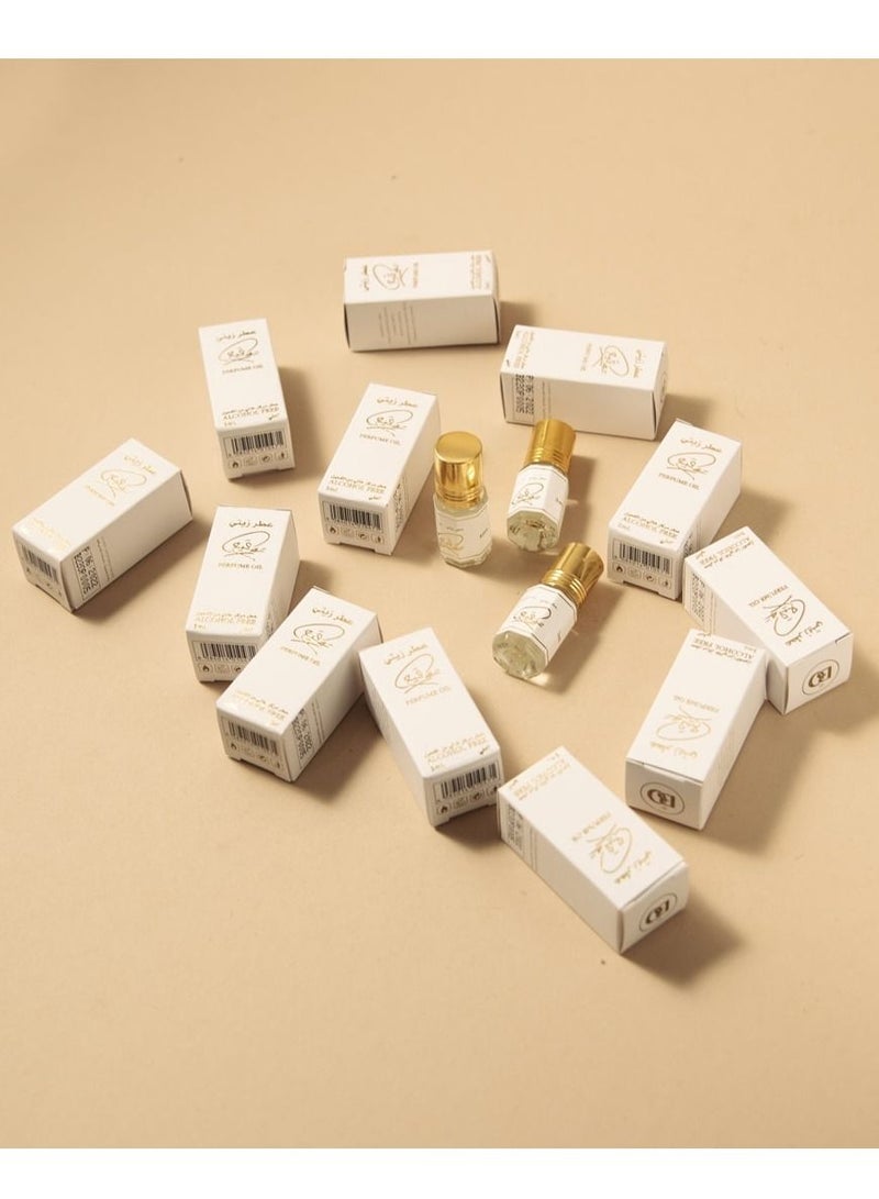 بانافع عطر زيتي توقيع 3مل - 12 قطعه - Image 1