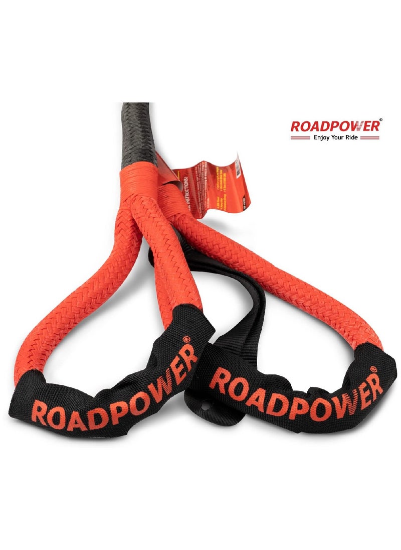 RoadPower - Kinetic Recovery Rope Heavy Duty Offroad  Strap For Utv Atv Truck Car  Ultimate Elastic Straps Towing Gear For 8 Tons 9 Meters - Image 1
