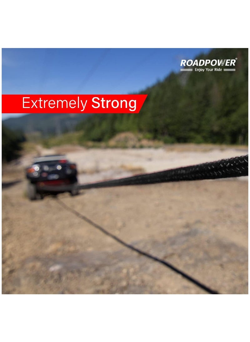 RoadPower - Kinetic Recovery Rope Heavy Duty Offroad  Strap For Utv Atv Truck Car  Ultimate Elastic Straps Towing Gear For 8 Tons 9 Meters - Image 1