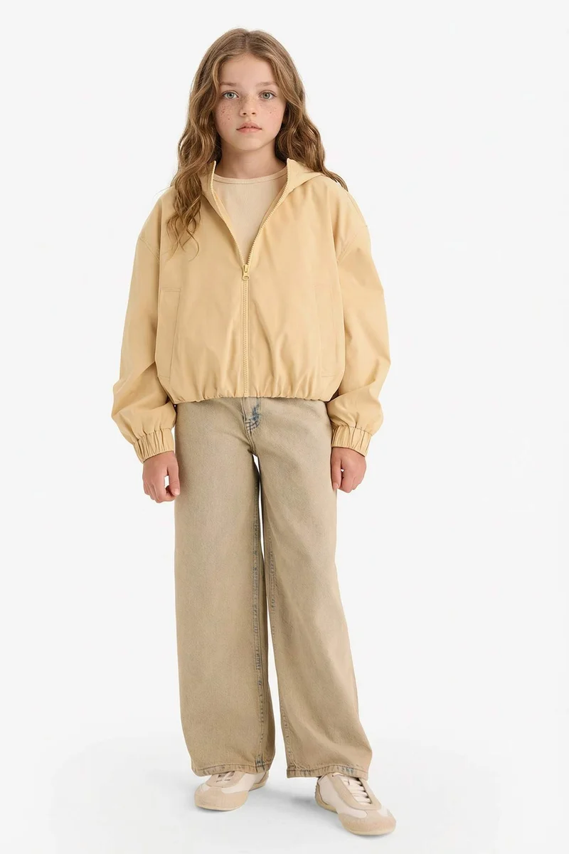 ديفاكتو Girl Hooded Raincoat