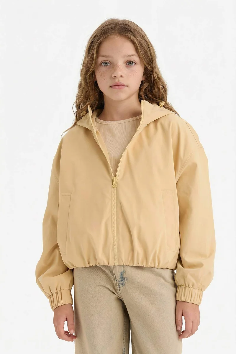 ديفاكتو Girl Hooded Raincoat