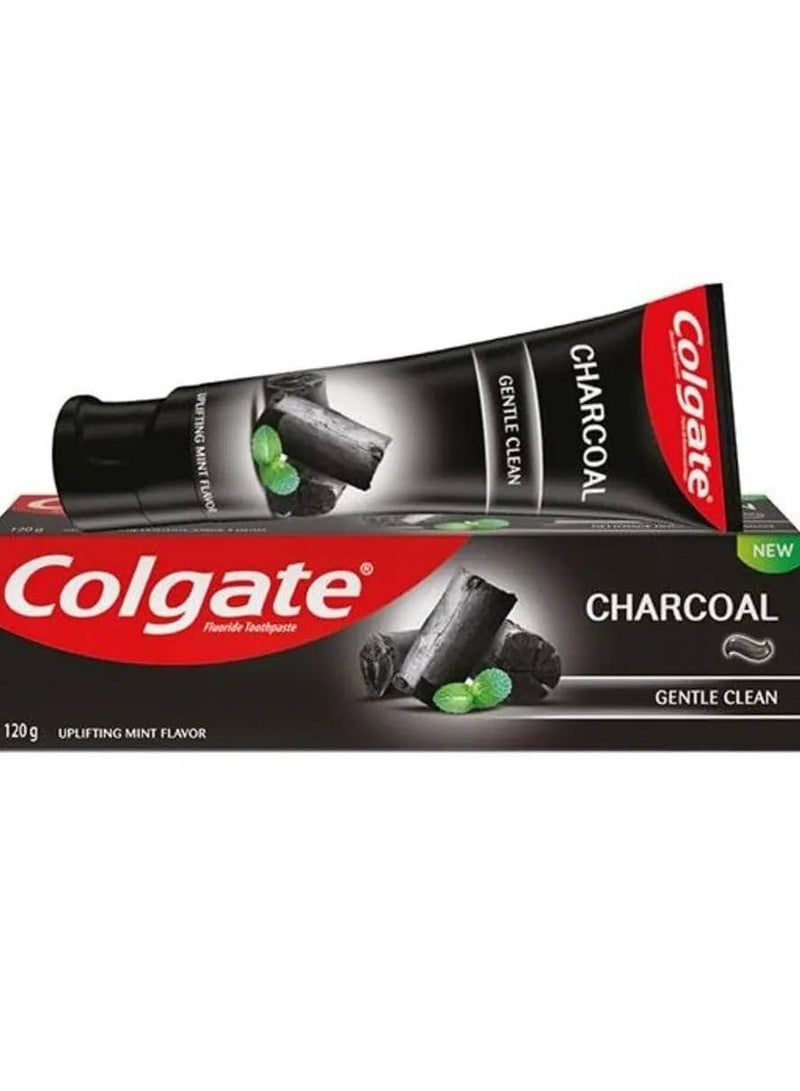 Colgate Fluoride Tooth pasta With  Charcoal-120 Ml