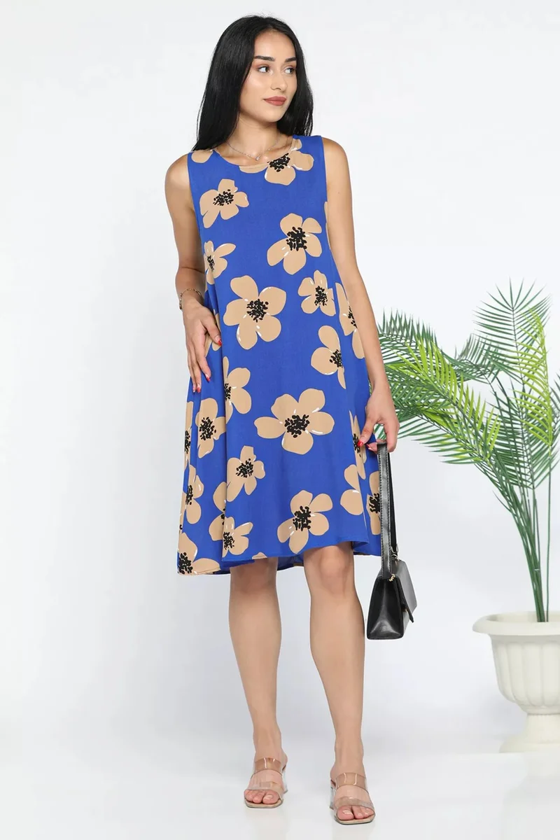 Gülseli Floral A-Line Dress