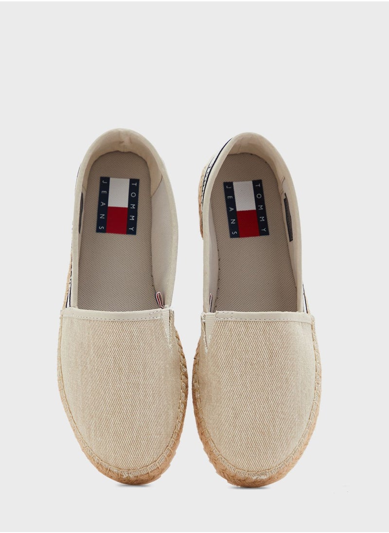 TOMMY JEANS - Flatform Webbing Espadrilles - Image 1