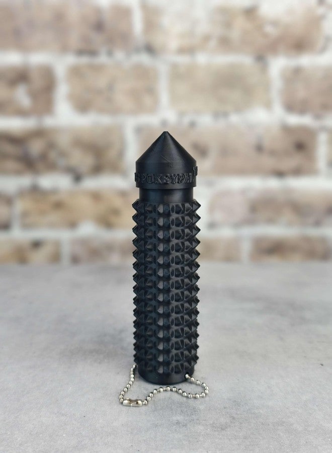Munnygrubbers - Pokeypal (TM) with Fidget Clicker - Little Ouchies Spikey Fidget Toy - Pocket Fidget Toy - Pain Stim Keychain - Anxiety & Stress Relief - Sensory Toy - Novelty Gift - (Black) - Image 2