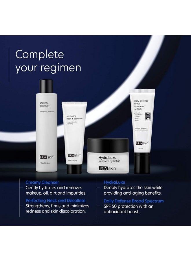 PCA SKIN PCA SKIN Perfecting Neck & Chest Firming Cream - Anti Aging Retinol Moisturizer for Reducing Discoloration, Wrinkles & Fine Lines (3 oz)  - Image 4
