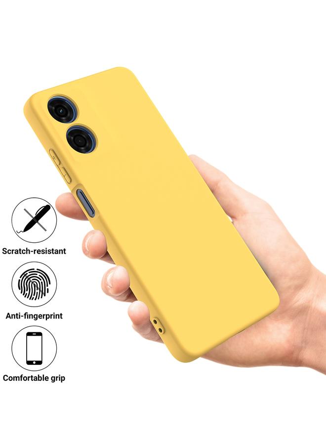 إيروريكس جراب لهاتف Motorola Moto E14، جراب هاتف مقاوم للصدمات من السيليكون السائل بلون نقي - Image 2