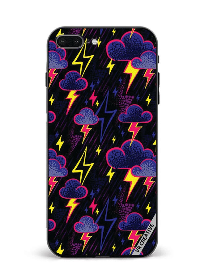 VR CREATIVE Protective Case Cover For Apple iPhone 7 Plus/8 Plus Lightening Design Multicolour - Image 1