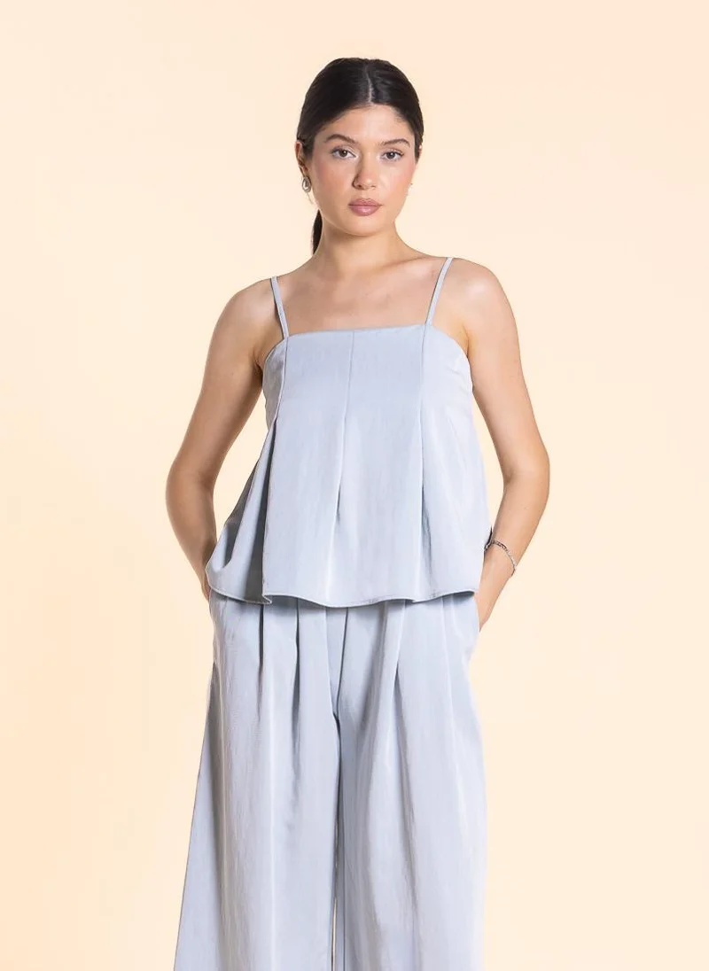 SHAPES DETAILED STRAPPY TOP SET