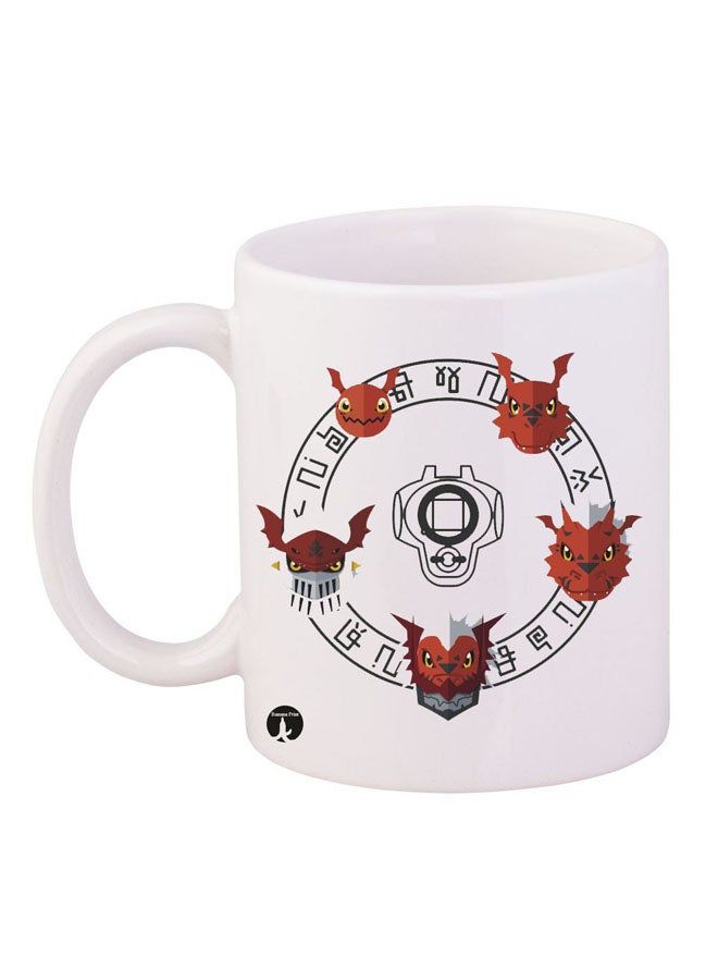 RKN Anime Digi mon Printed Mug  11 ounce - Image 2