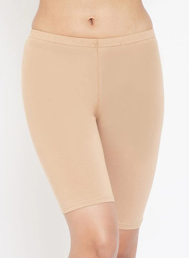 كلوفيا شورت سايكلنغ قطن بخصر متوسط ومطاط داخلي