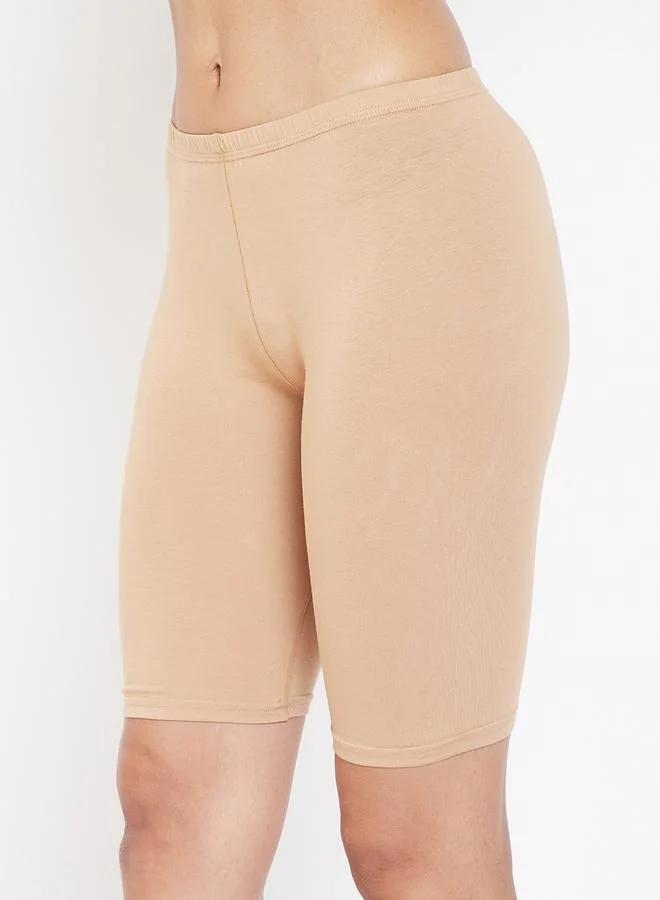 كلوفيا شورت سايكلنغ قطن بخصر متوسط ومطاط داخلي