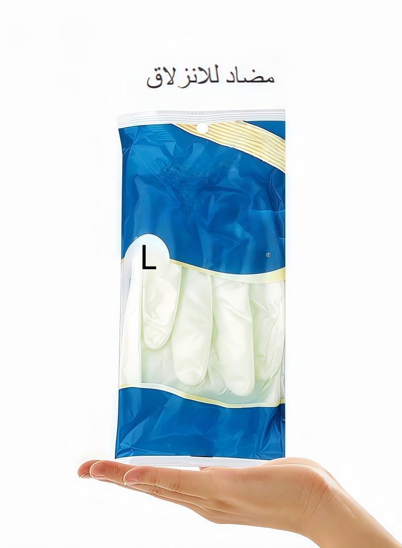 Silicone gloves for washing dishes, washing vegetables, kitchen cleaning tools, unisex thick wear-resistant gloves, kitchen cleaning gloves - Image 2