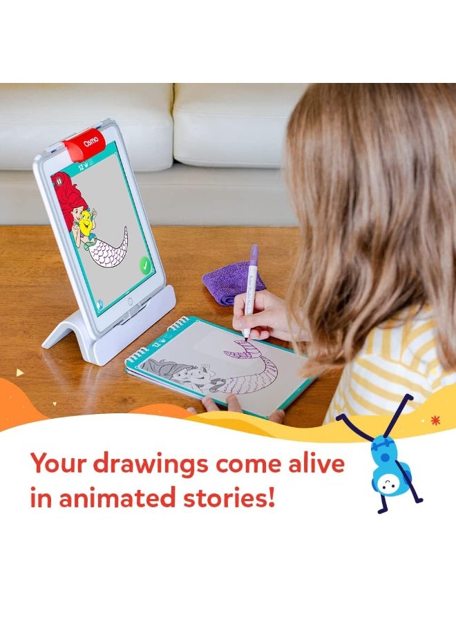 Osmo - Super Studio Disney Princess Starter Kit for iPad  - Ages 5-11 - Learn to Draw your Favorite Disney Princesses & Watch them Come to Life - Image 3