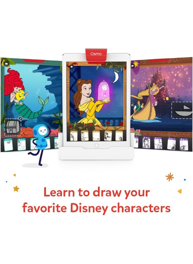 Osmo - Super Studio Disney Princess Starter Kit for iPad  - Ages 5-11 - Learn to Draw your Favorite Disney Princesses & Watch them Come to Life - Image 2