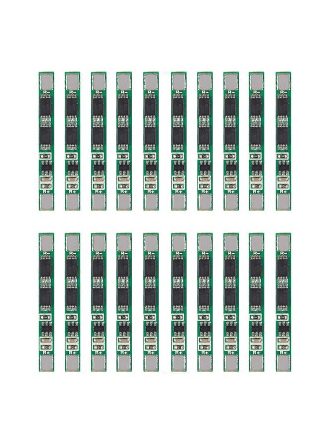AEDIKO 20pcs 1S 3.7V 4A 18650 Charger PCB BMS Protection Board for Li-ion Lithium Battery Cell - Image 1