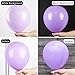 PartyWoo Lavender Balloons 50 pcs 12 Inch Light Purple Pastel Purple Lilac Latex Helium Balloons for Graduation Baby Shower Gender Reveal Birthday Engagement Wedding Party Decorations PurpleQ10 - Image 4