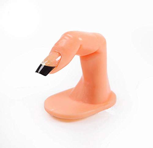 DNHCLL 6PCS Practice Fake Finger Practice Model For Hand Nail Art Training Display DIY Decoration Tool - Image 4