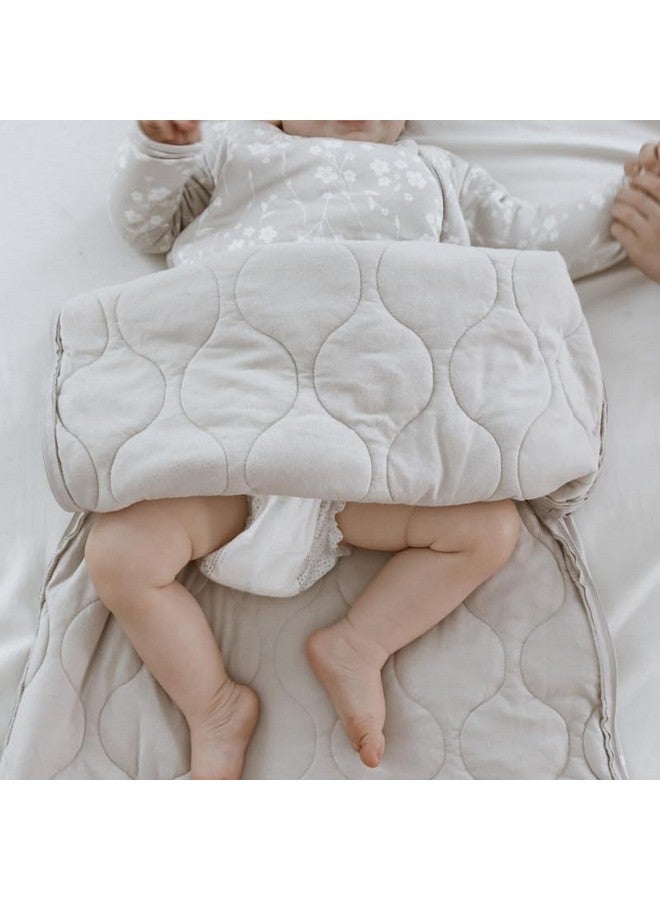 GUNAMUNA Unisex Long Sleeve Sleep Sack, Wearable Sleep Bag for Toddlers and Babies, Soft Rayon, 1.0 TOG, Magnolia, 24-36 Months - Image 2