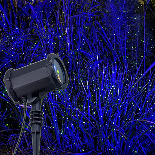Lunmore Firefly Garden Lights Star Projector Laser Christmas Lights for Garden Lawns Courtyard - Image 1