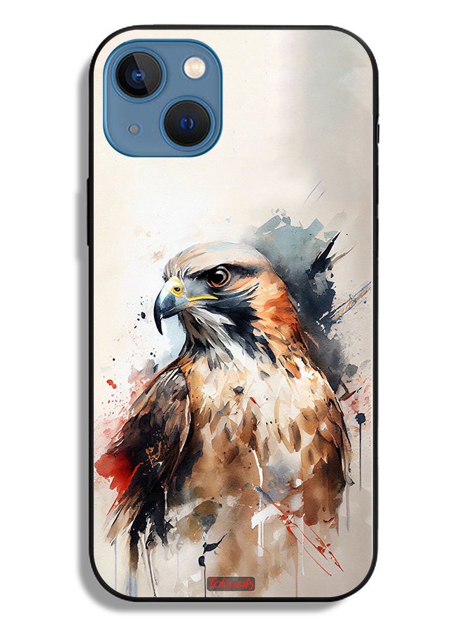Tolwak Apple iPhone 13 Protective Case Eagle Abstract Art - Image 2