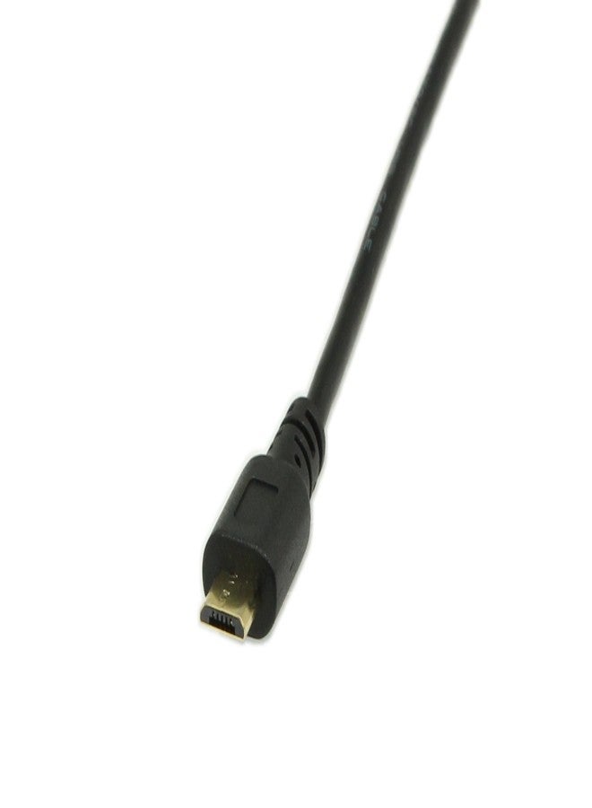 zdyCGTime 10 Inchs Gold Plated USB 2.0 Micro Male to USB Type C Male Right Angle Sync and Charge Converter Adapter Cable Cord（1Pack - Image 4