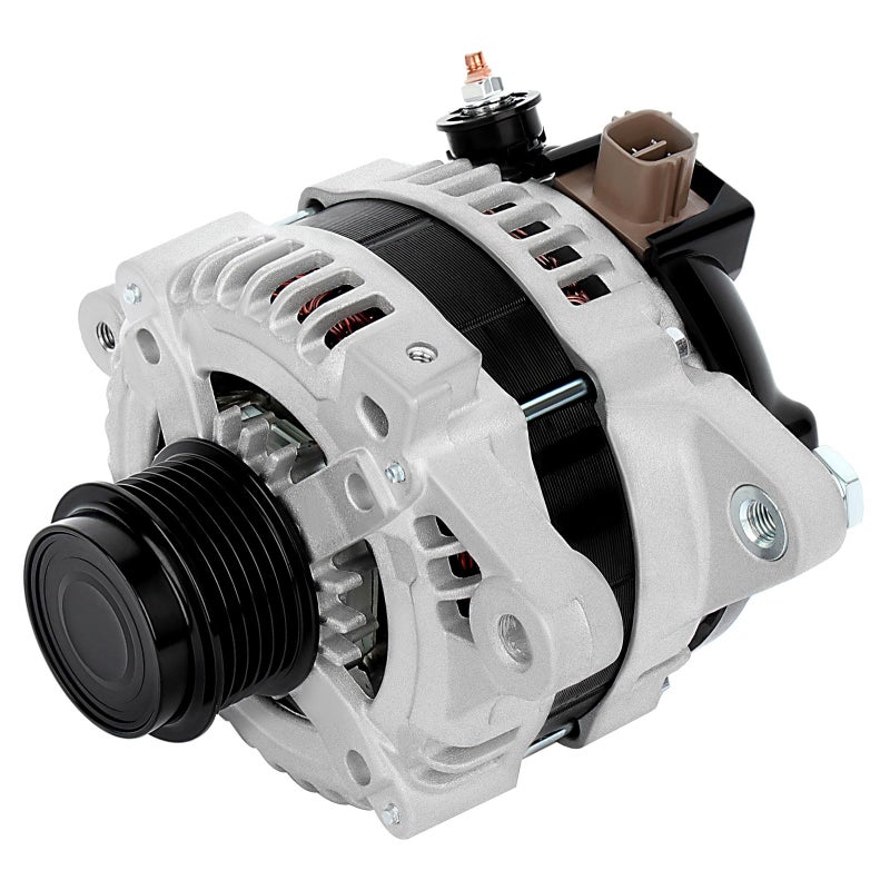 L4 18L New ASTOU Alternator Compatible with for Toyota Corolla Alternator 2009 2010 2011 2012 2013 Matrix Alternator 2009 2010 for Pontiac Vibe Alternator 2009 2010 Replace 11385 11577 270600T041