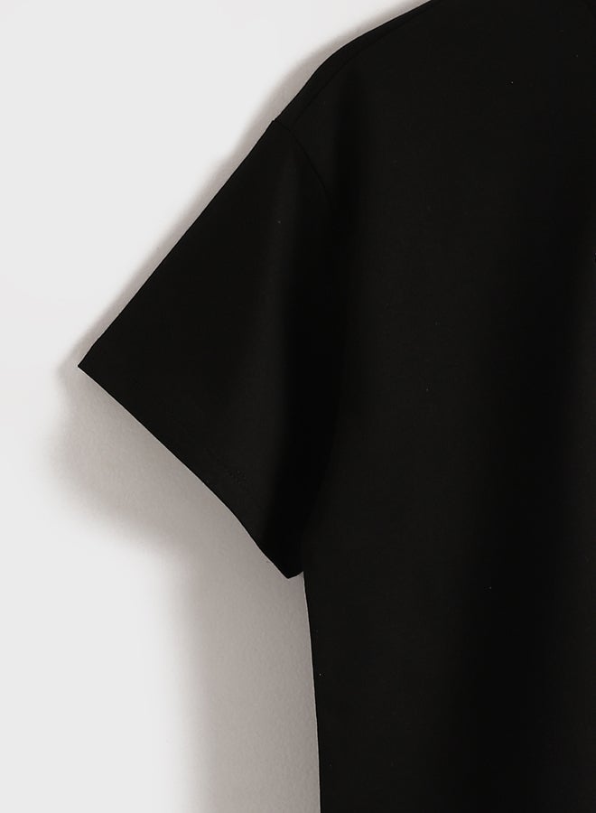 LC WAIKIKI Girls Crew Neck Printed  T-Shirt - Image 4