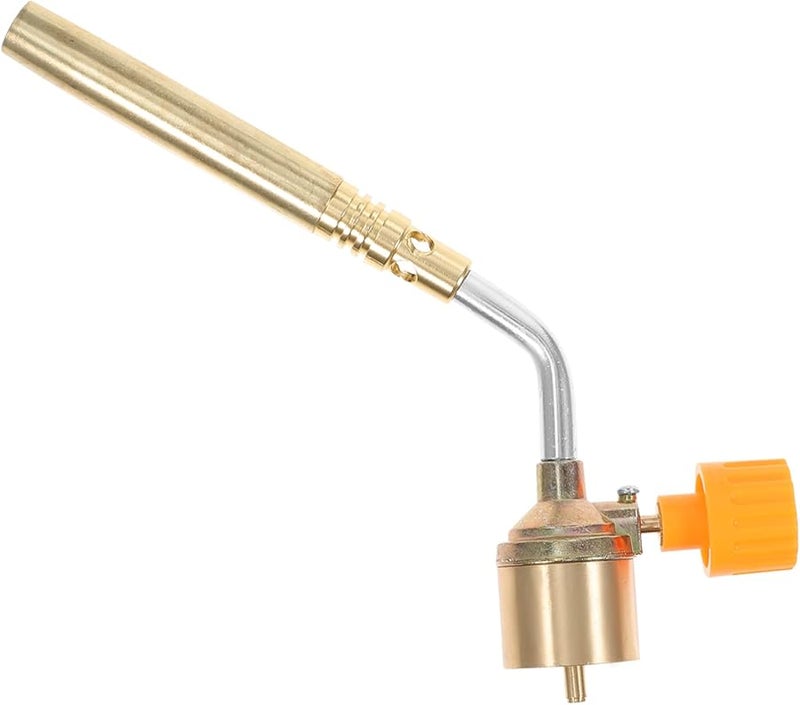 Heavy Duty Brass Propane Torch Adjustable Flame for Soldering Welding Plumbing Heating - Image 1