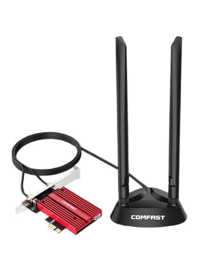Comfast Ax210Plus Wireless Network Adapter, Wifi 6 Dual-Band Gigabit Pci-E Internal Wireless Network Card, 5374M+ Bluetooth 5.3 Two-In Wireless Network Wifi Receiver - Image 3