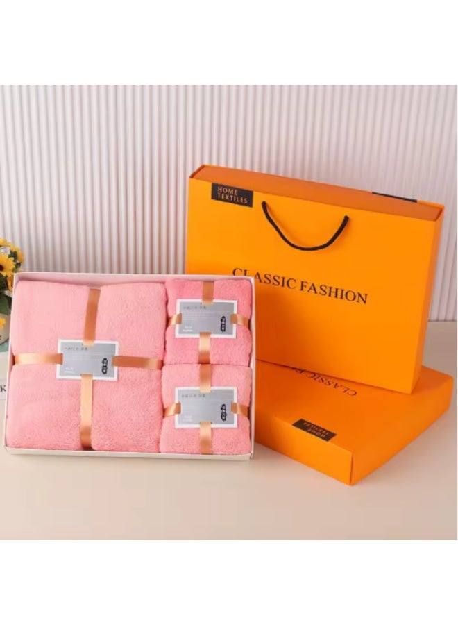 3-Piece Ultra-Soft & Quick-Dry Towel Set – Premium Plush Cotton for Everyday Luxury - Image 1